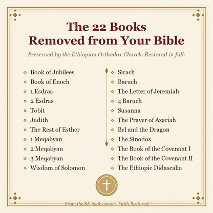 The FaithRestored™ Complete Ethiopian Bible